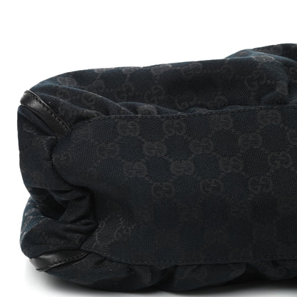 Gucci Monogram Large D Ring Hobo Black 5 of 8