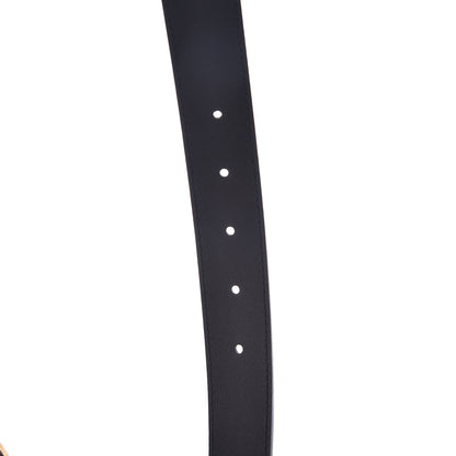 Gucci Moon Calfskin Double G 30mm Belt 105 42 Black 6 of 6