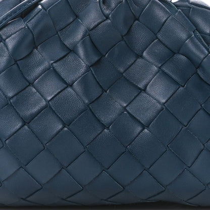 Bottega Veneta Nappa Intrecciato The Mini Pouch Deep Blue 10 of 12