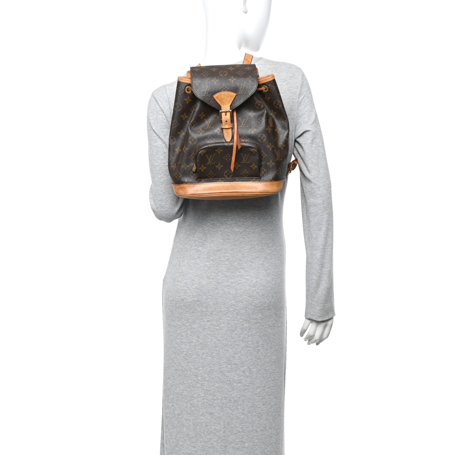 Louis Vuitton Monogram Montsouris MM Backpack 2 of 13