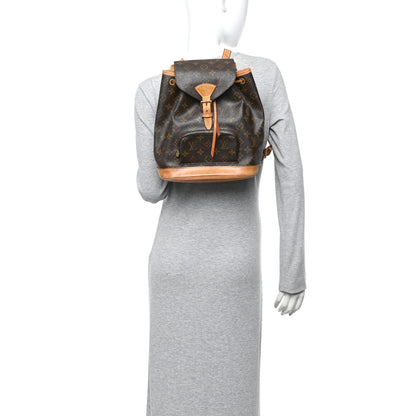 Louis Vuitton Monogram Montsouris MM Backpack 2 of 13