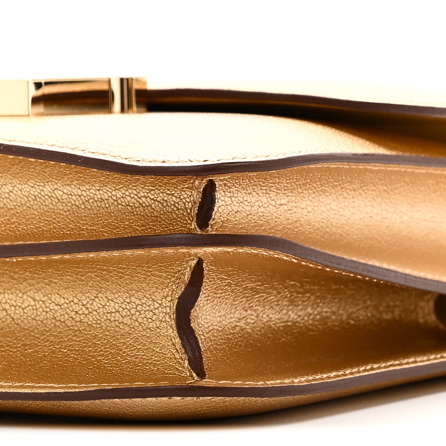 Hermes Metallic Chevre Chamkilight Constance 18 Dore 1835159 Hermes Metallic Chevre Chamkilight Constance 18 Dore 1835159