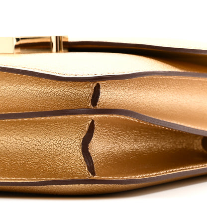 Hermes Metallic Chevre Chamkilight Constance 18 Dore 10 of 11