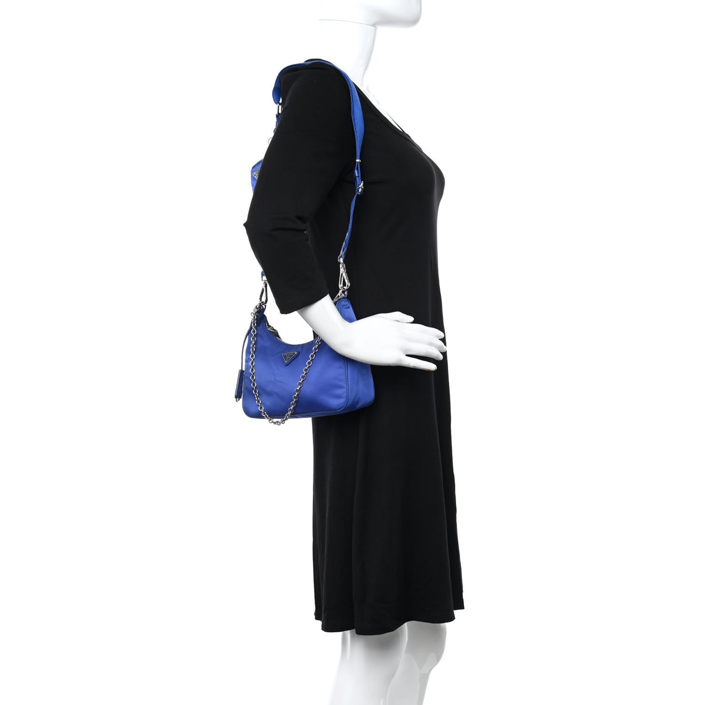 Nylon Re-Edition 2005 Shoulder Bag Indaco