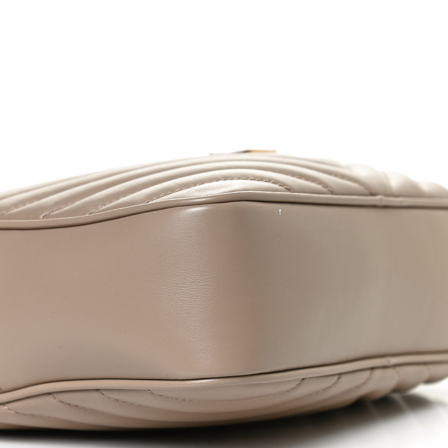 Calfskin Matelasse Monogram Lou Camera Bag Dark Beige