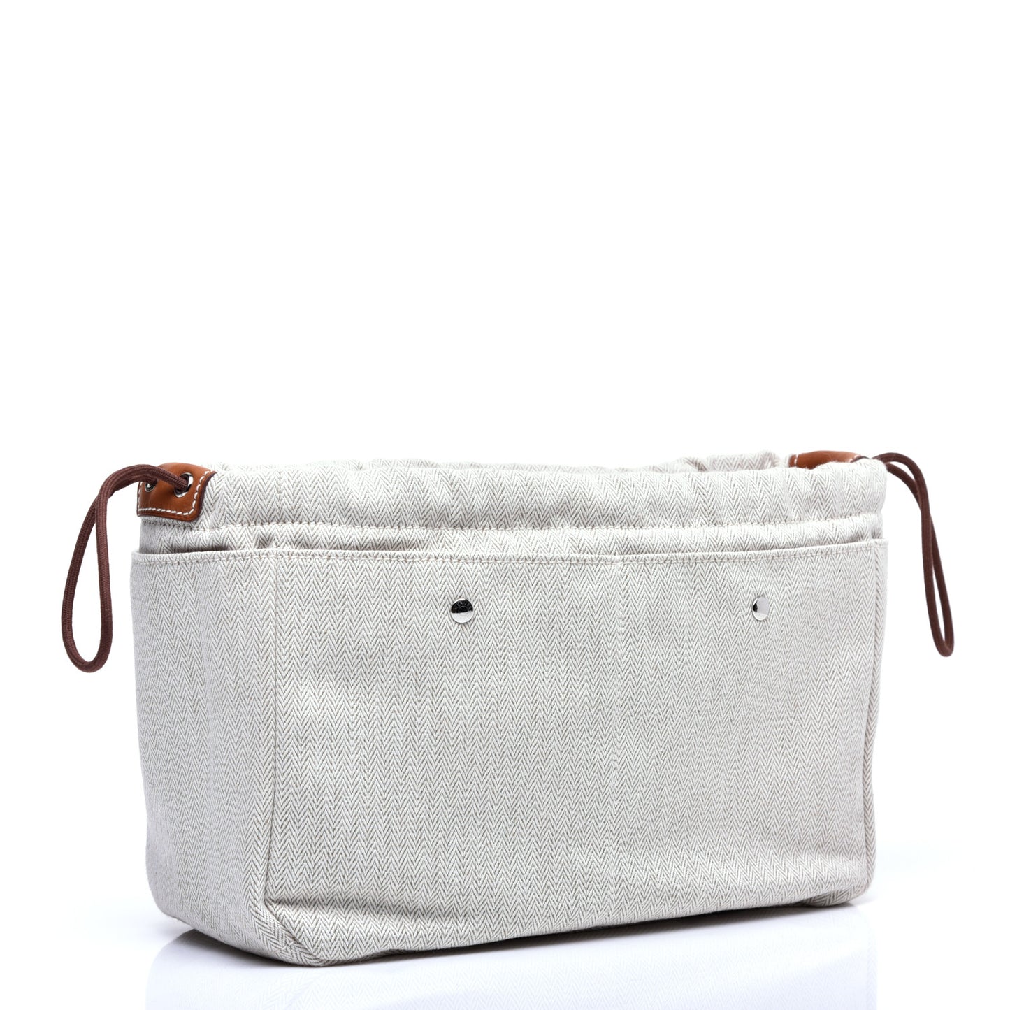 Canvas Barenia Fourbi 25 MM Pouch Naturel Fauve