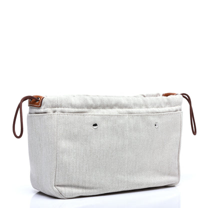 Hermes Canvas Barenia Fourbi 25 MM Pouch Naturel Fauve 2 of 7