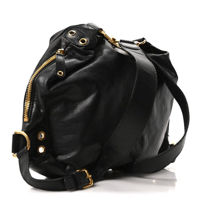Gucci Calfskin Medium Darwin Convertible Backpack Black 2 of 9