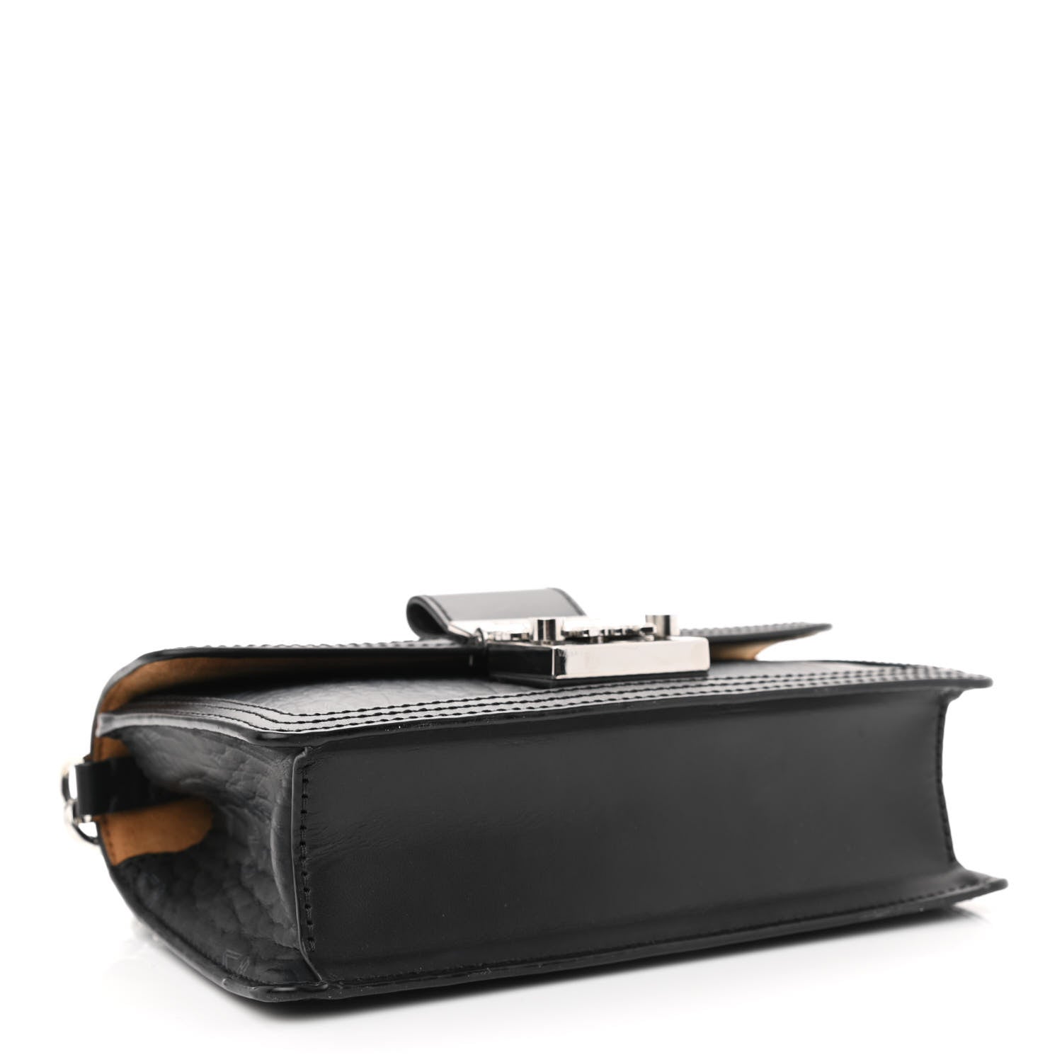 MCM Visetos Mini Tracy Crossbody Bag Black 4 of 9