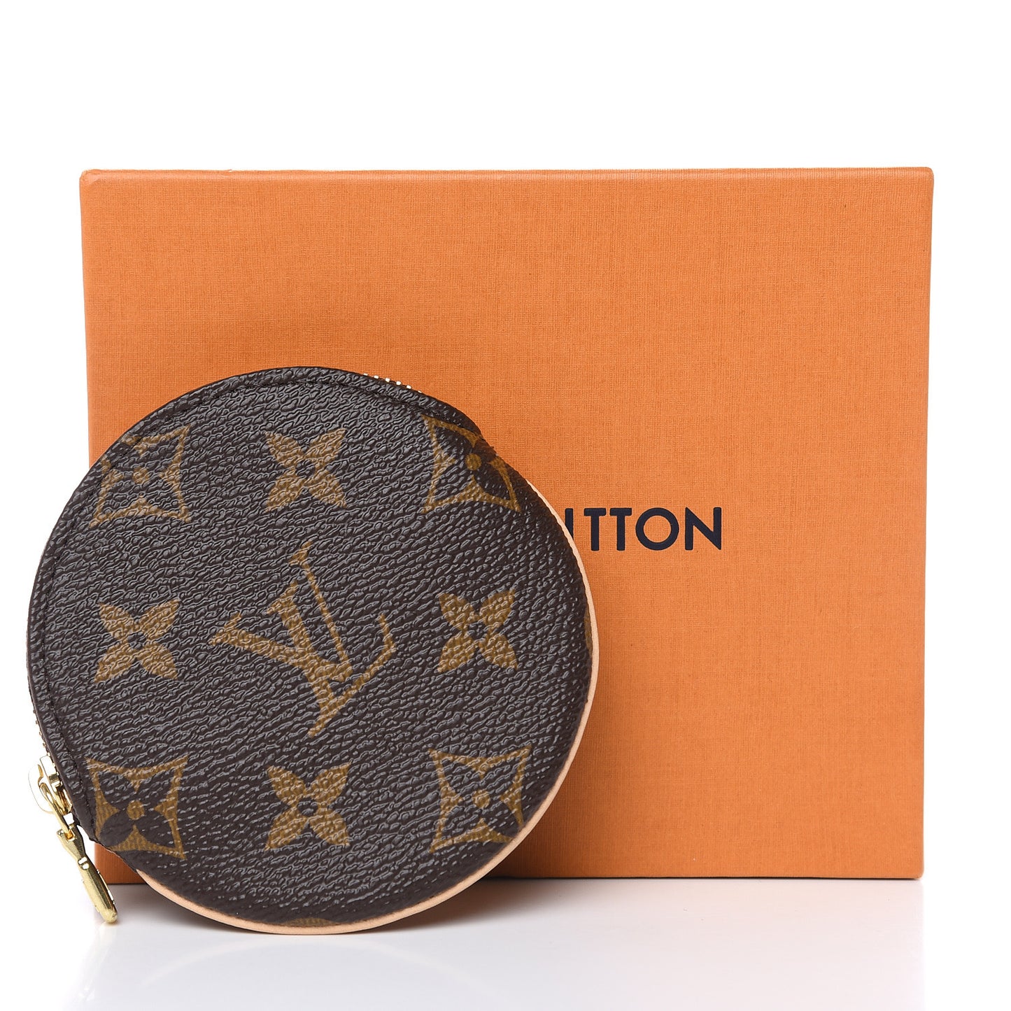 Monogram Round Coin Purse