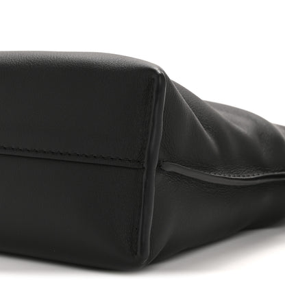 Loewe Calfskin Mini Flamenco Knot Clutch Black 9 of 10