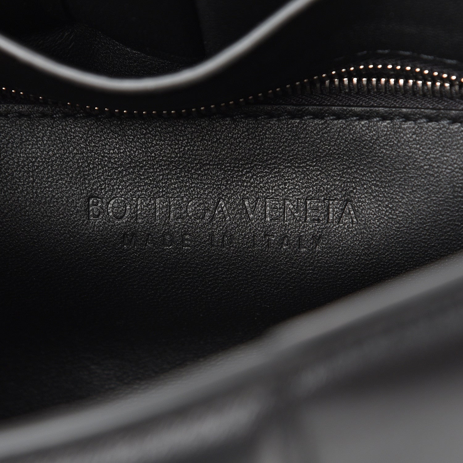 Bottega Veneta Lambskin Maxi Intreccio Padded Chain Cassette Crossbody Bag Black 5 of 9