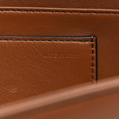 Valentino Garavani Nappa One Stud Wristlet Clutch Bag Tan Brown 7 of 7