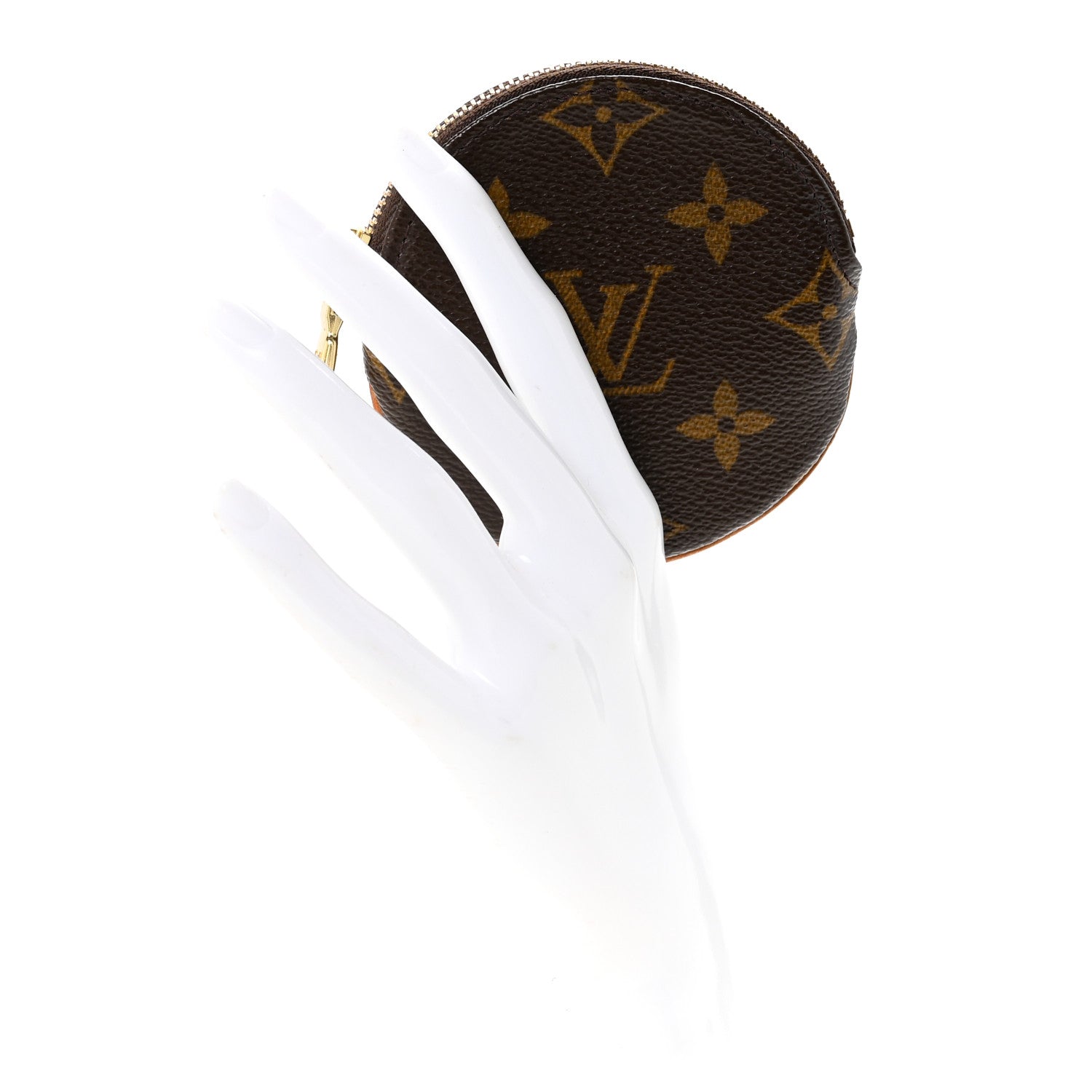 Louis Vuitton Monogram Round Coin Purse 2 of 6