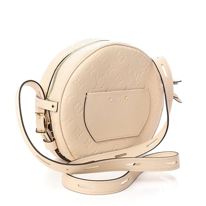 Louis Vuitton Empreinte Boite Chapeau Souple MM Creme 2 of 9