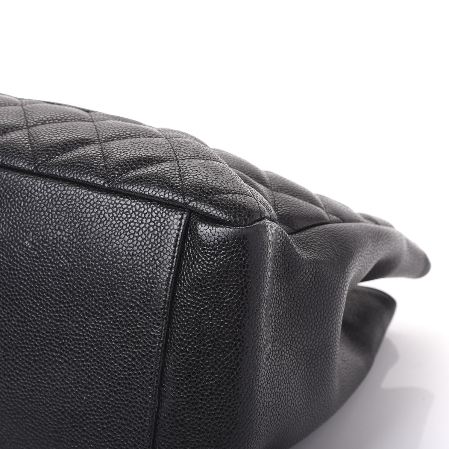 Chanel Caviar Quilted Grand Shopping Tote GST Black 6 of 11