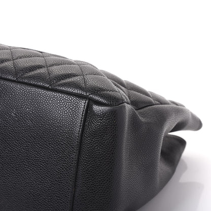 Chanel Caviar Quilted Grand Shopping Tote GST Black 6 of 11