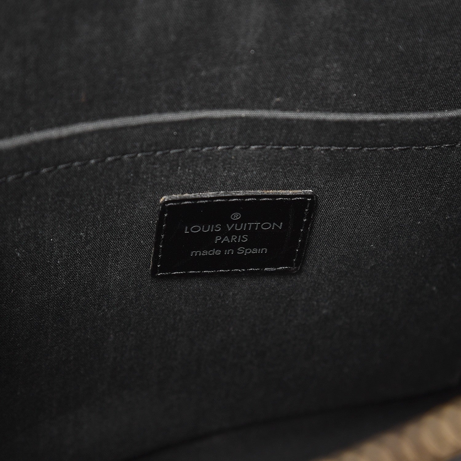 Louis Vuitton Epi Croisette PM Black 6 of 10
