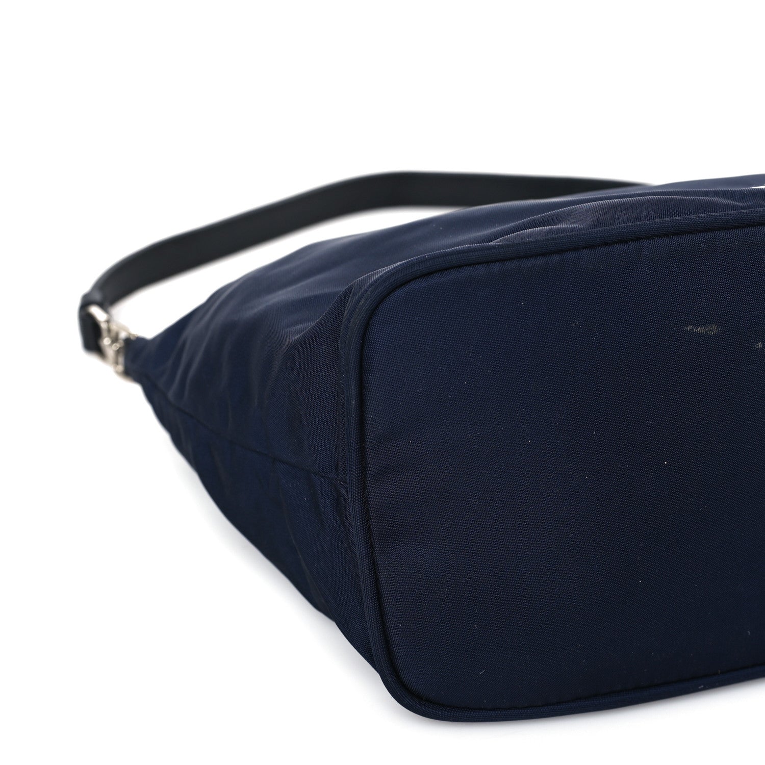 Prada Tessuto Nylon Vitello Hobo Navy 7 of 8