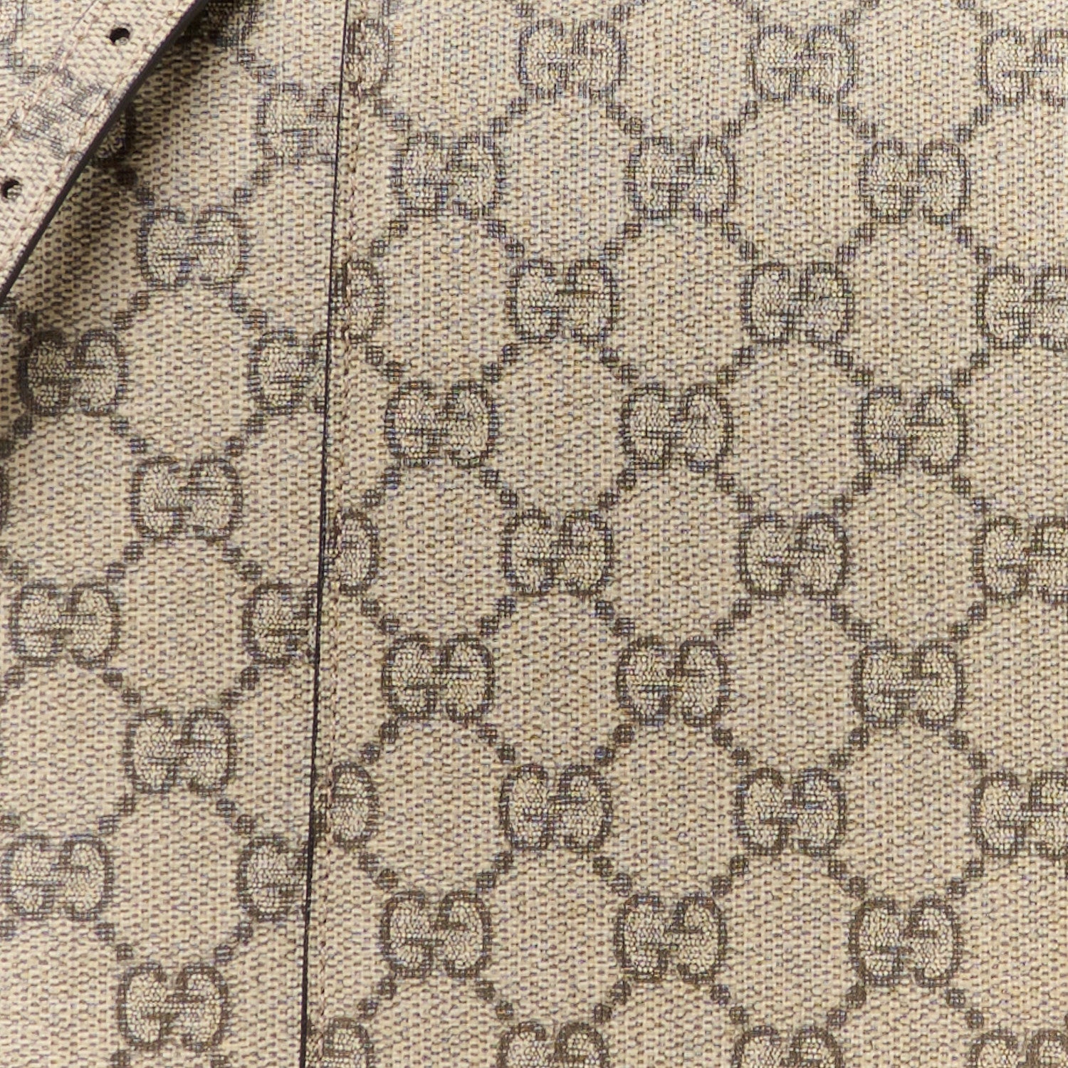 Balenciaga X GUCCI GG Supreme Monogram Medium Hourglass Top Handle Bag Beige Ebony 10 of 13