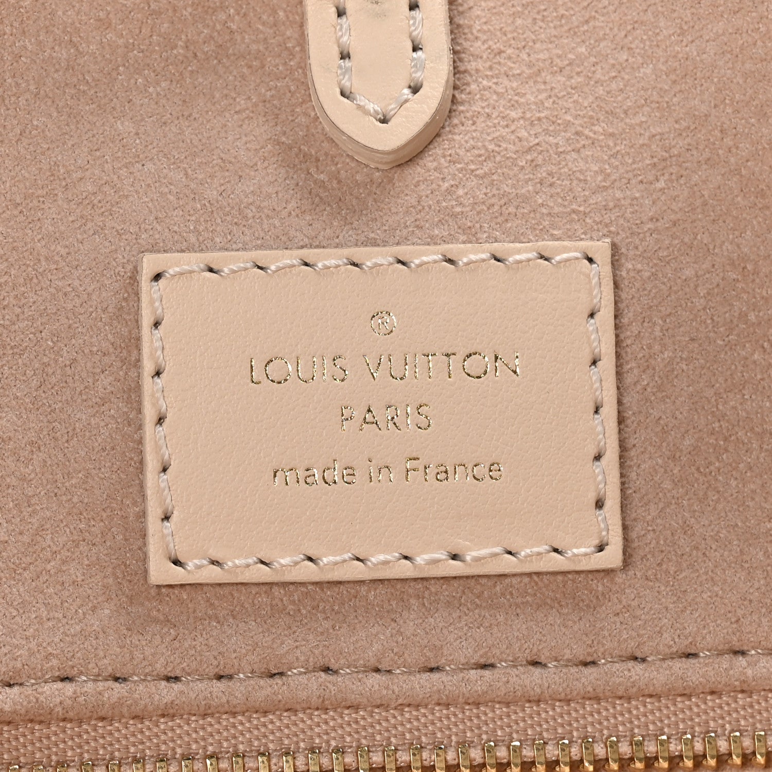 Louis Vuitton Empreinte Monogram Giant Onthego MM Creme Rose Trianon 6 of 8