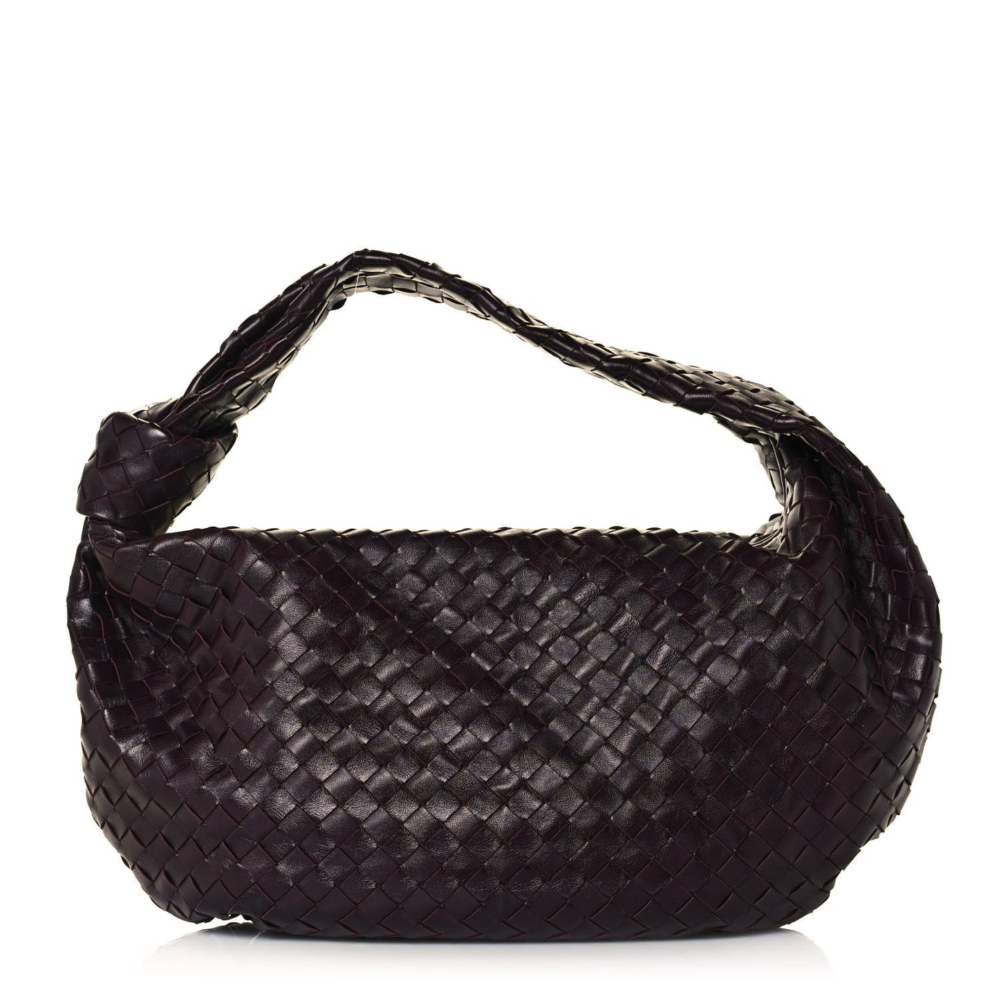 Nappa Intrecciato Medium Jodie Grape