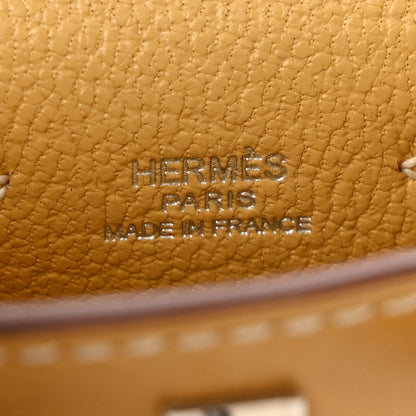 Hermes Tadelakt Mini Kelly Twilly Bag Charm Paille 5 of 8