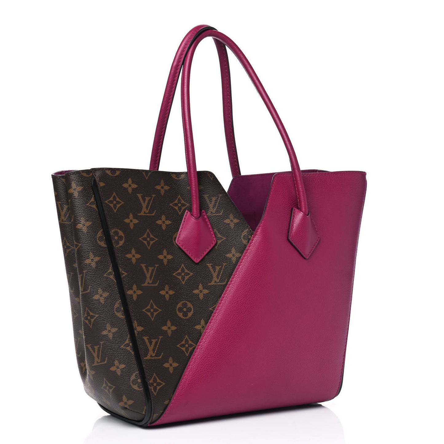 Calfskin Monogram Kimono Tote Grape
