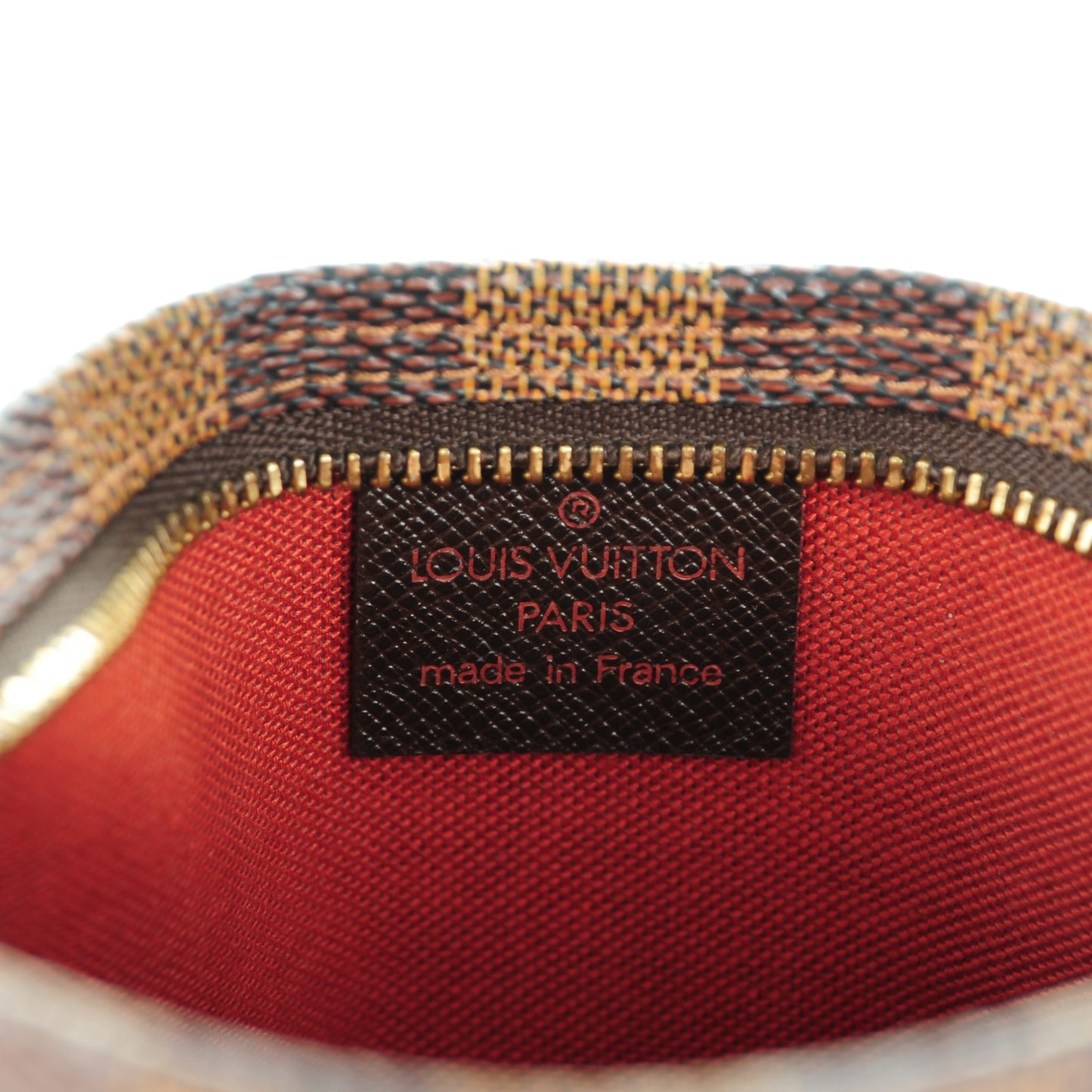 Damier Ebene Trousse Make Up Bag Pochette