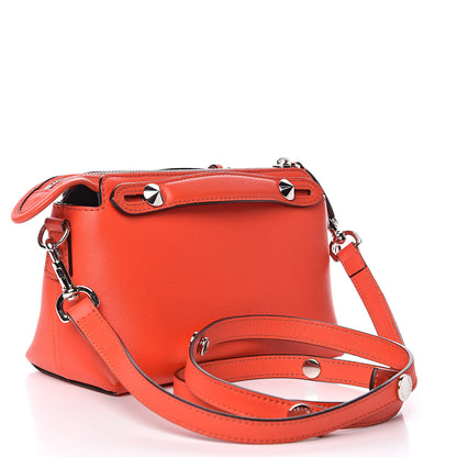 Fendi Vitello Dolce Mini By The Way Boston Bag Papavero 3 of 11