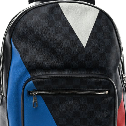 Louis Vuitton Damier Cobalt Latitude America's Cup Regatta Josh Backpack 8 of 16