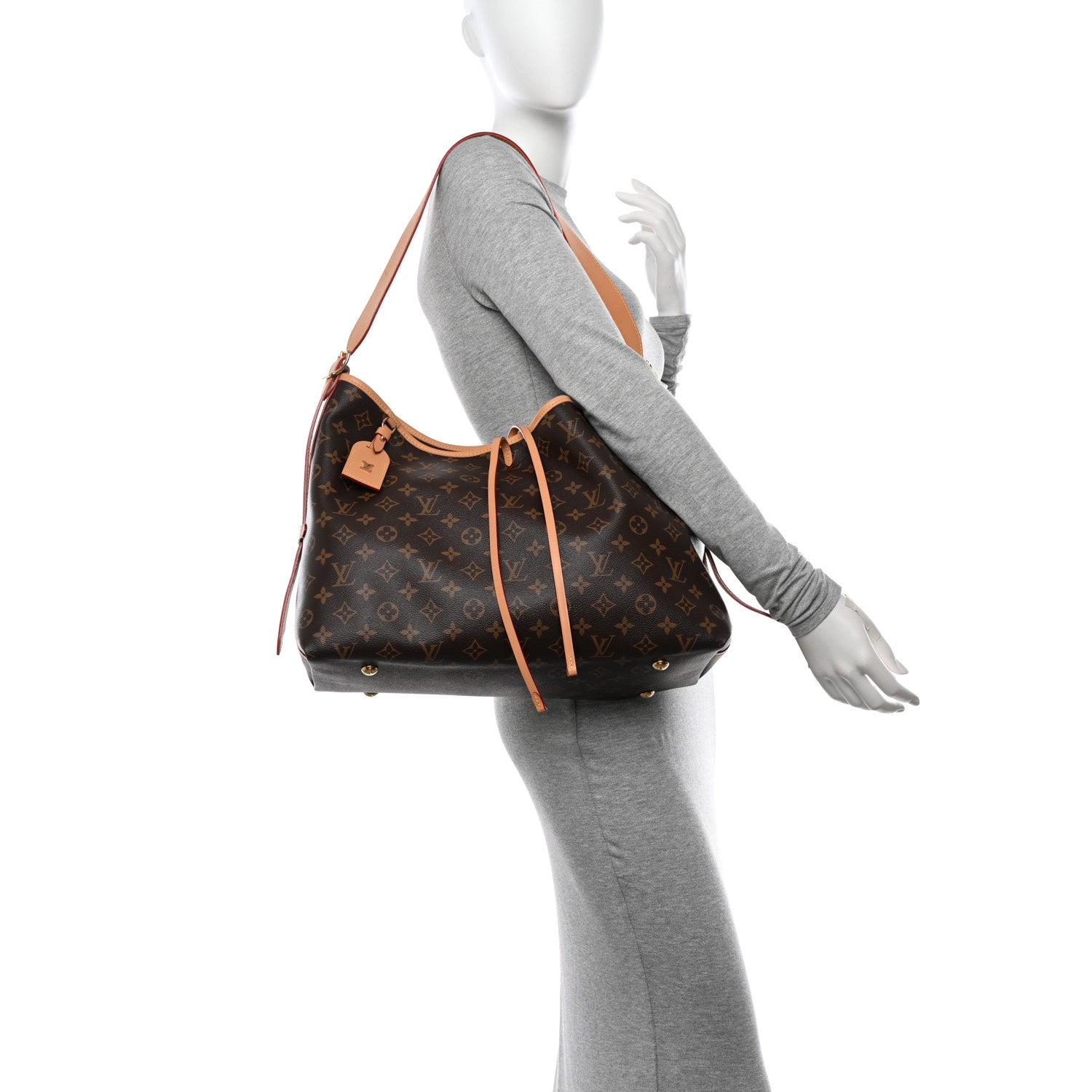 Louis Vuitton Monogram Carryall MM 2 of 10