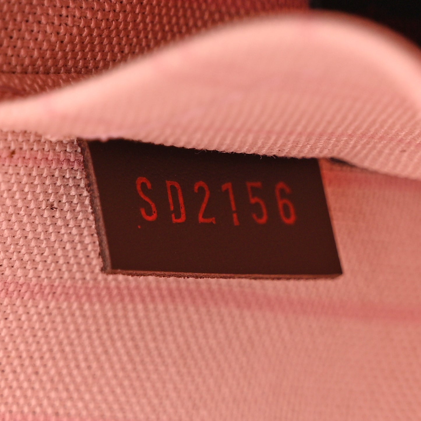 LOUIS VUITTON Damier Ebene Neo Neverfull MM Rose Ballerine