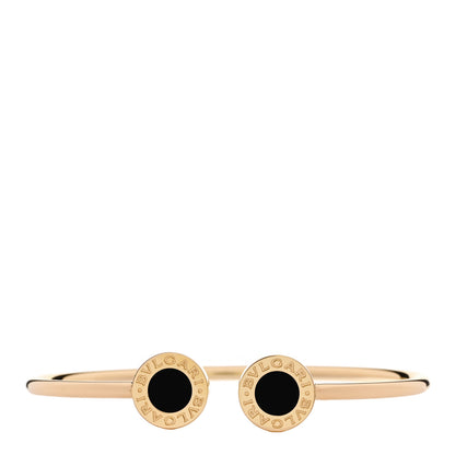 Bulgari 18K Yellow Gold Black Onyx BVLGARI BVLGARI Cuff Bracelet 1 of 4
