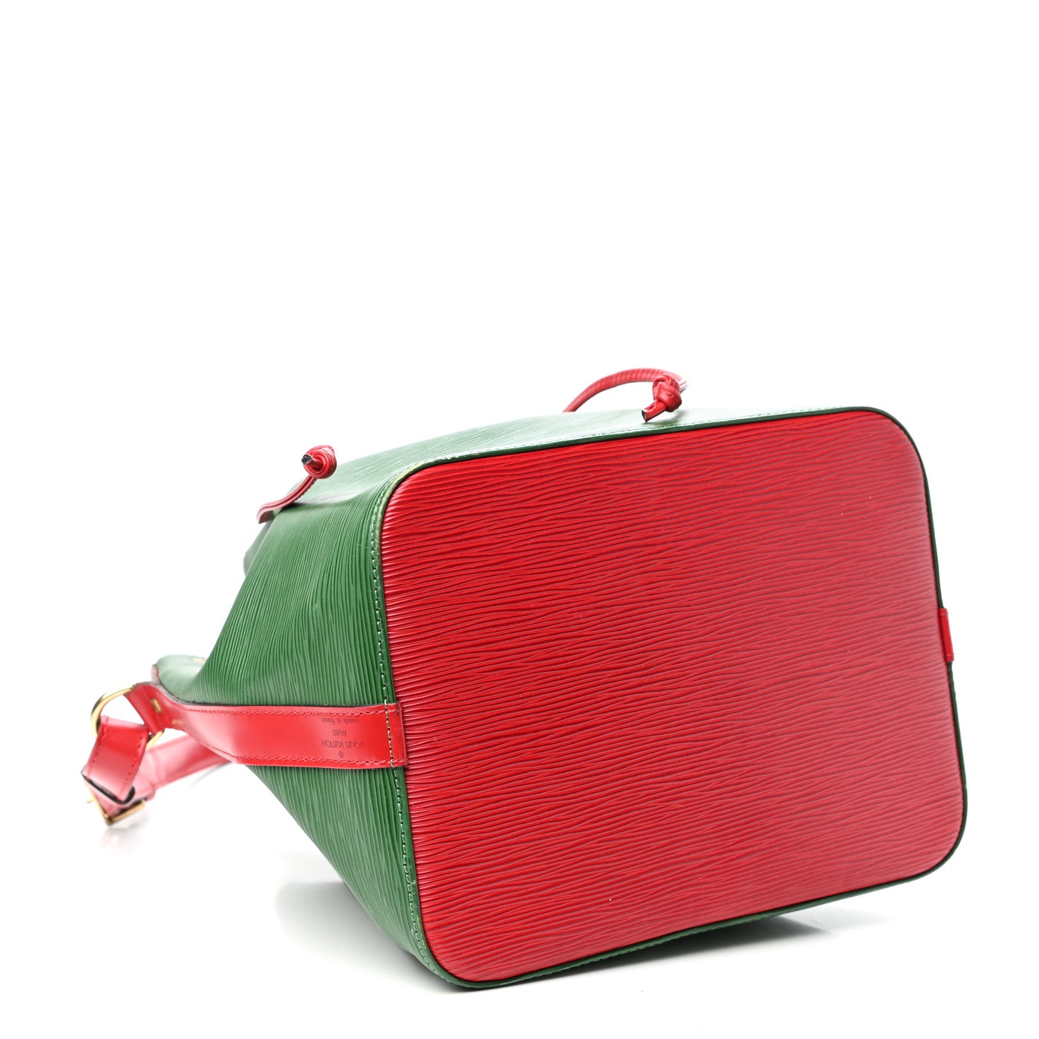 Louis Vuitton Epi Petit Bi-Color Noe Borneo Castillan Red 4 of 10