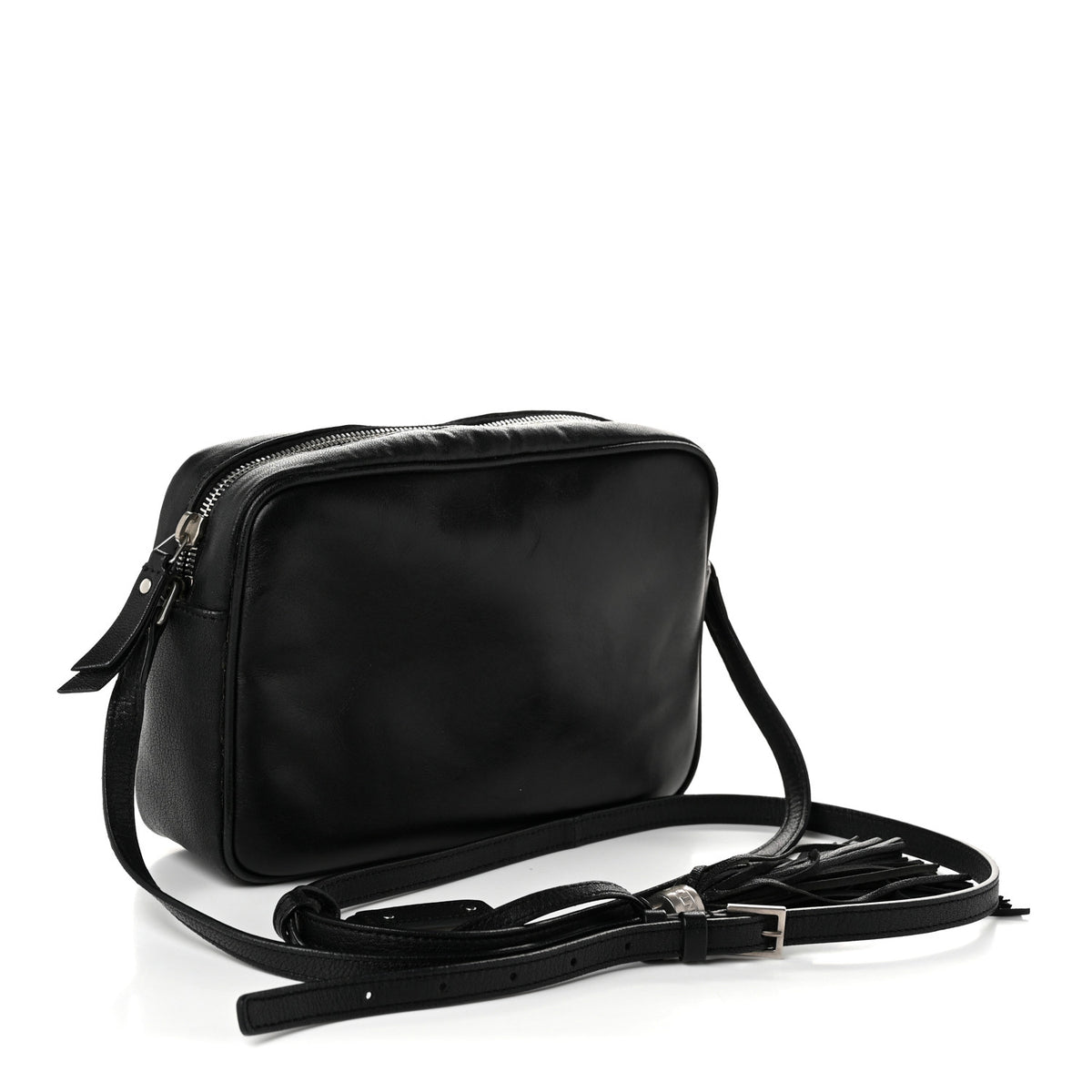 Calfskin Monogram Lou Camera Bag Black