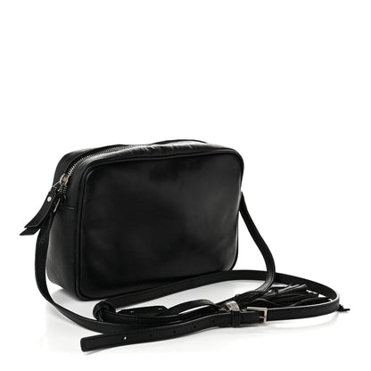 Saint Laurent Calfskin Monogram Lou Camera Bag Black 3 of 10