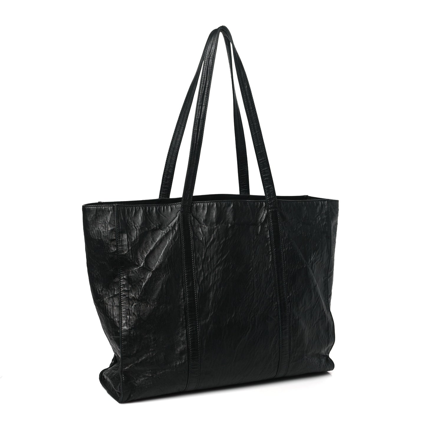Nappa Antique Tote Black