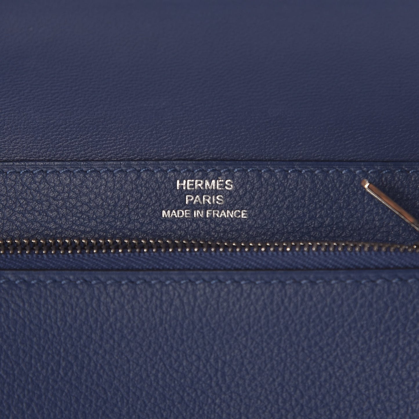 Togo Dogon Compact Wallet Bleu Brighton