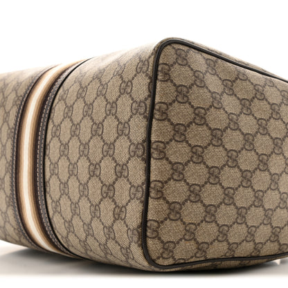 Gucci GG Plus Monogram Web Medium Joy Boston Dark Brown 10 of 12