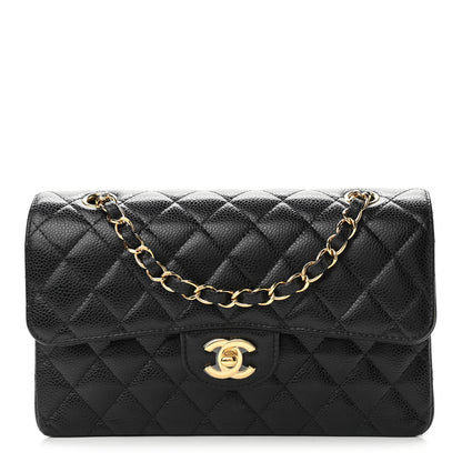 Chanel Caviar Quilted Small Double Flap Black 1 of 11