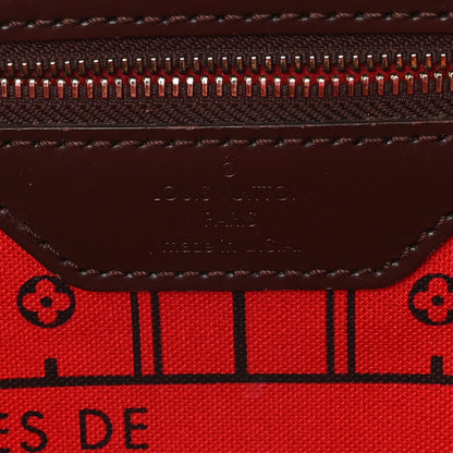 Louis Vuitton Damier Ebene Neverfull MM 6 of 13