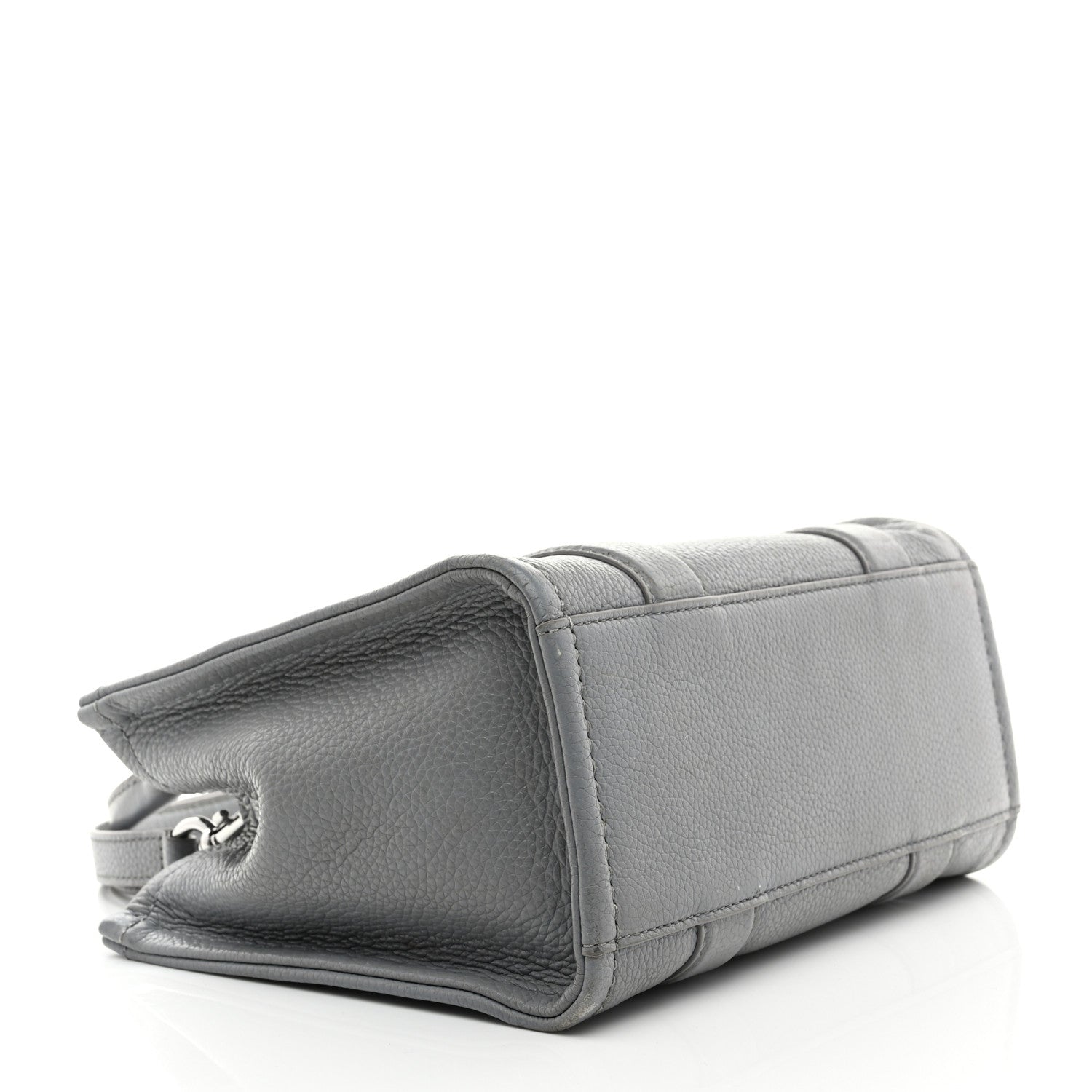 Marc Jacobs Grained Calfskin Small The Tote Bag Wolf Grey 1702566