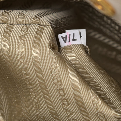 Prada Saffiano Lux Bi-Color Tote Talco Visone 8 of 15