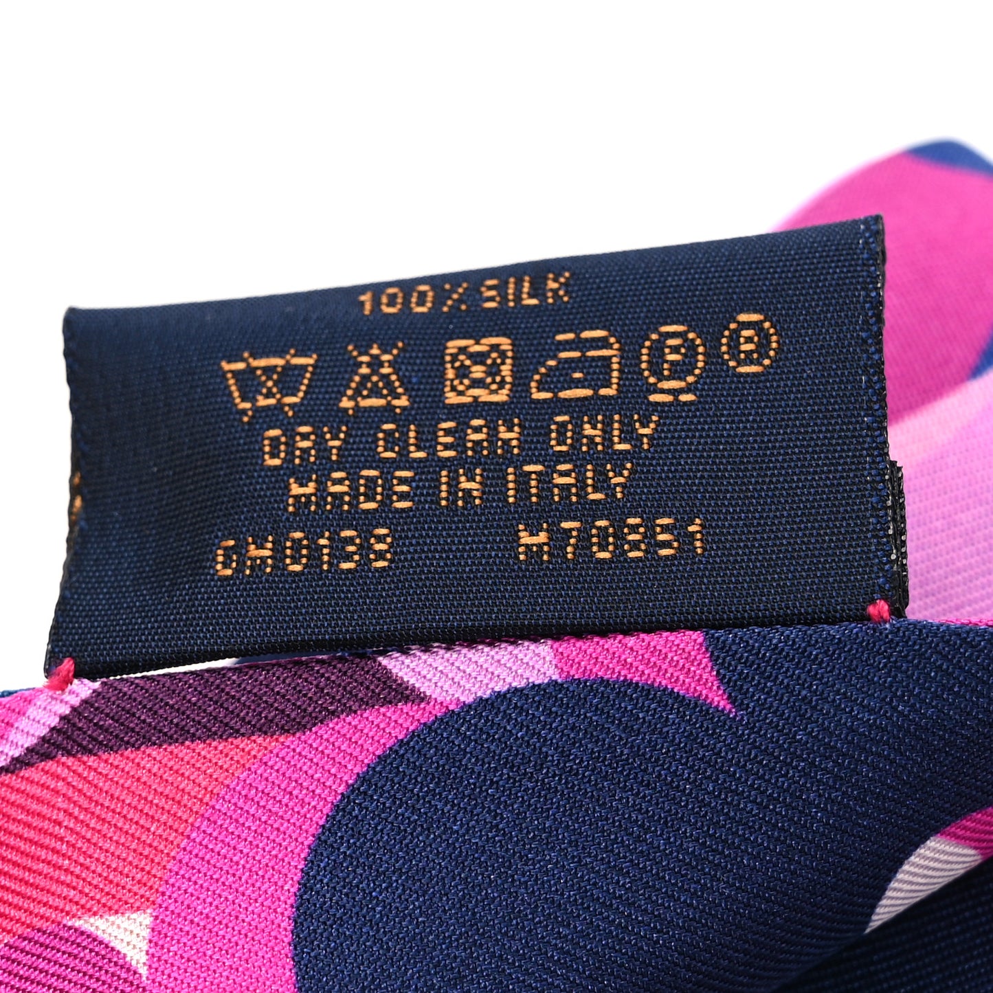 Silk Pop Monogram BB Bandeau Magenta