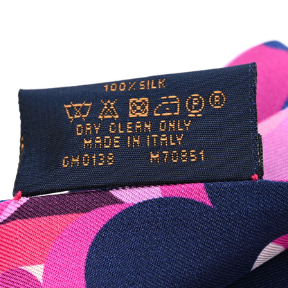 Louis Vuitton Silk Pop Monogram BB Bandeau Magenta 4 of 4