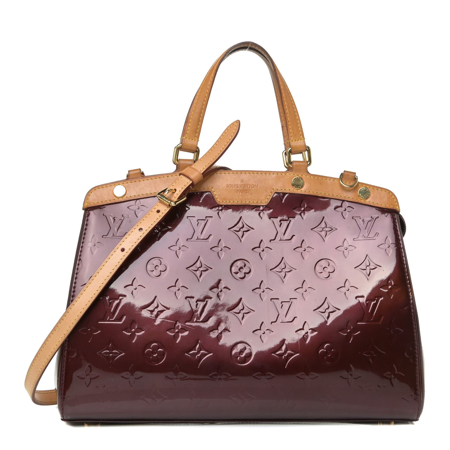 Louis Vuitton Vernis Brea MM Rouge Fauviste 1 of 19