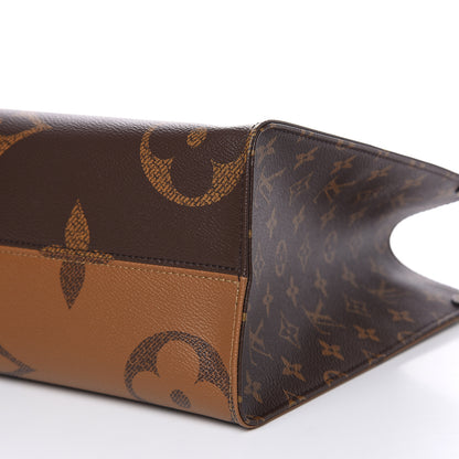 Louis Vuitton Reverse Monogram Giant Onthego MM 7 of 10