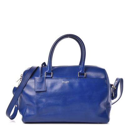 Saint Laurent Calfskin Classic Duffle 6 Blue 1 of 13