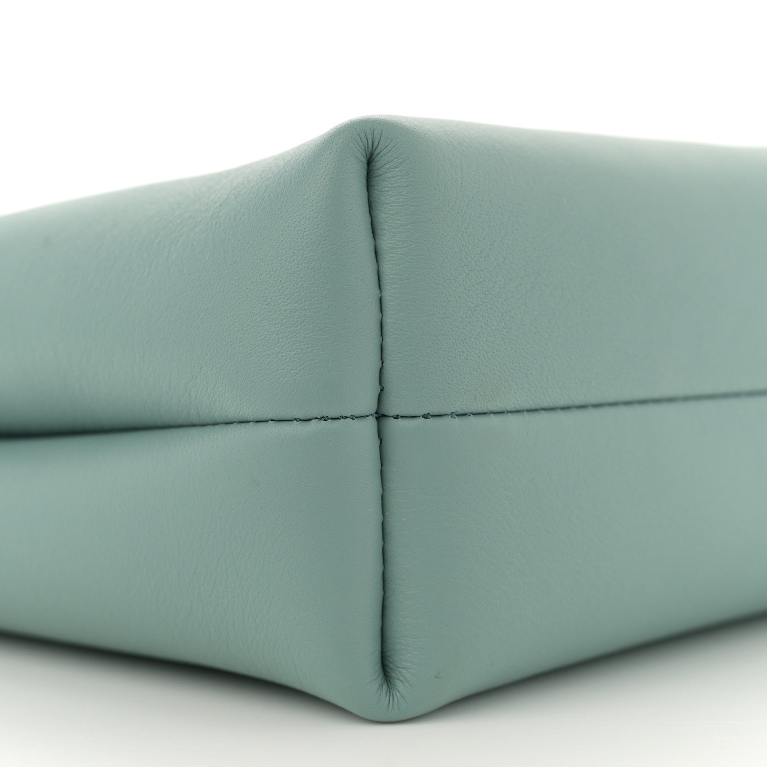 Loewe Smooth Calfskin Pebble Pouch Water 9 of 12
